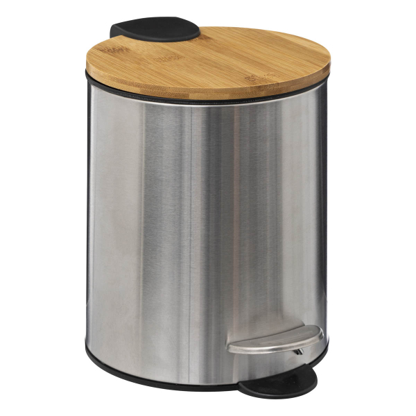 F-V Κάδος Μπάνιου 3L Inox Bamboo 174863