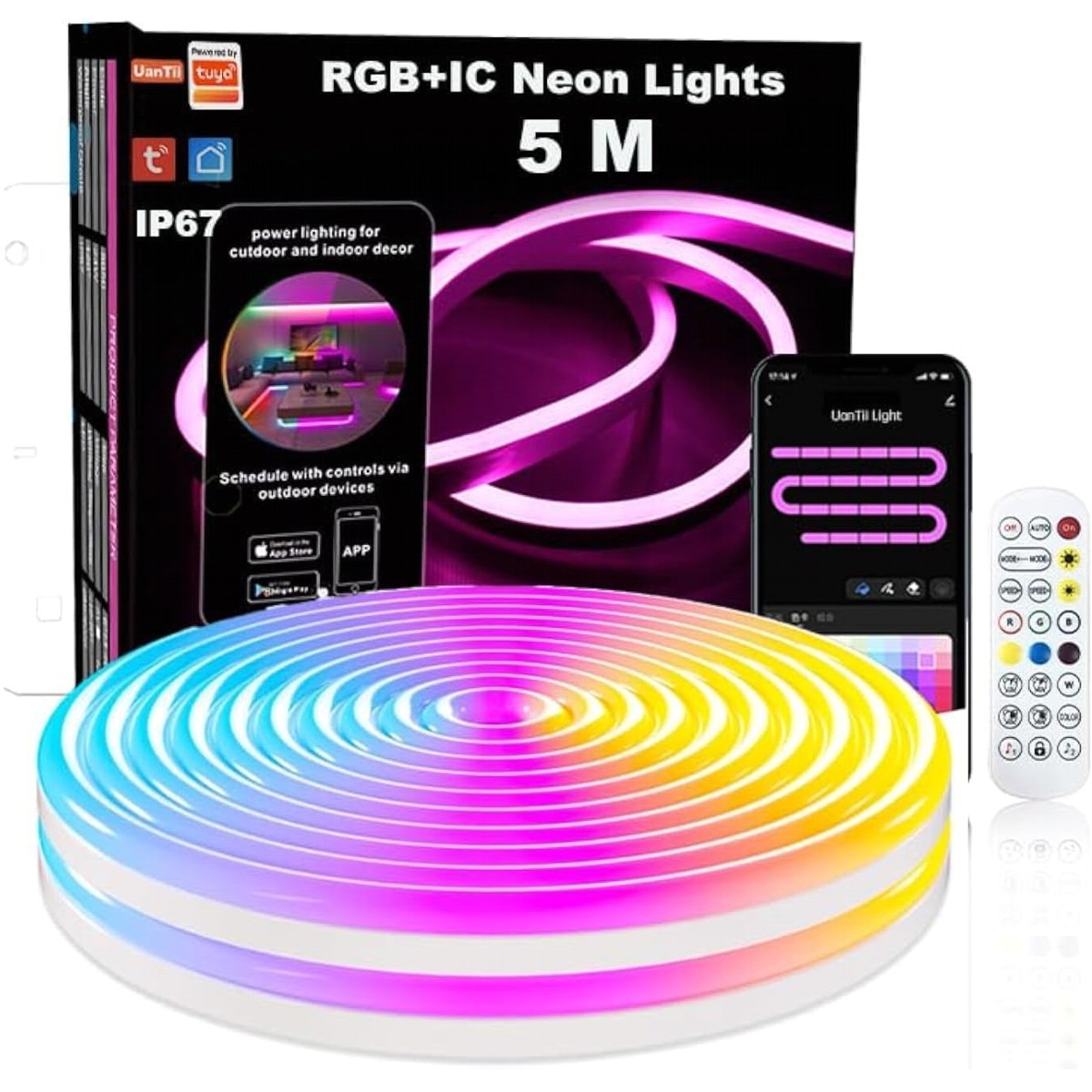 VenCore 6174-10001 σετ ταινίας RGBIC Wi-Fi 5 m