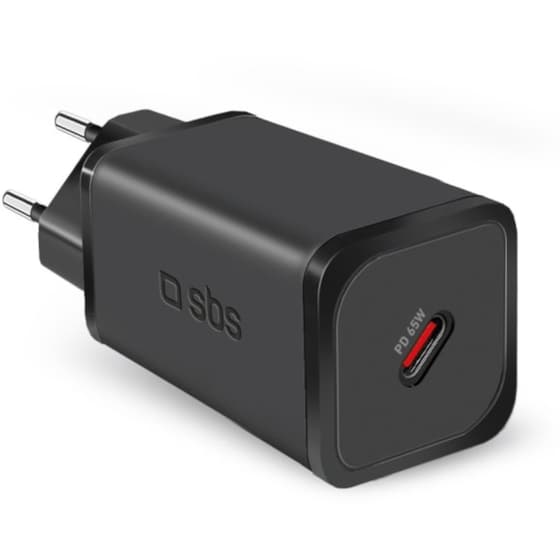 SBS GaN Ultra-Fast Charger 65W Black