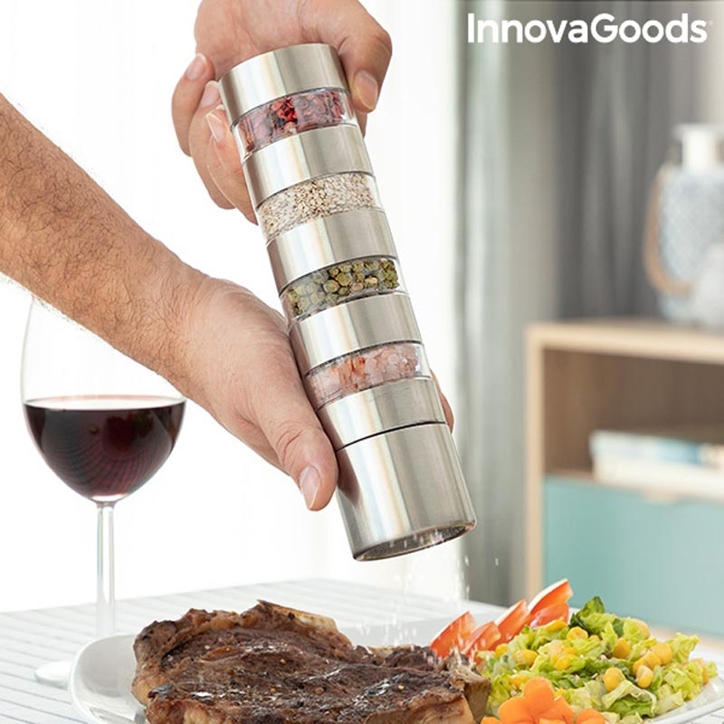 InnovaGoods Millmix Μύλος μπαχαρικών 4 σε 1