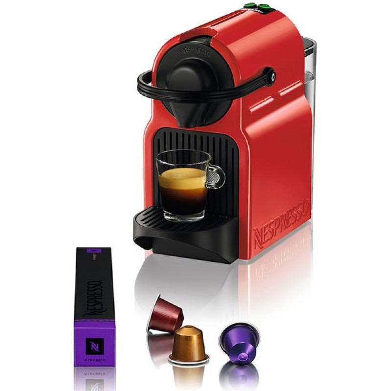 Krups Inissia XN1005S Nespresso Original, Ruby Red