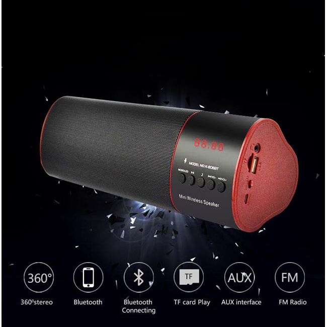 Φορητό ηχείο Bluetooth με USB και microSD