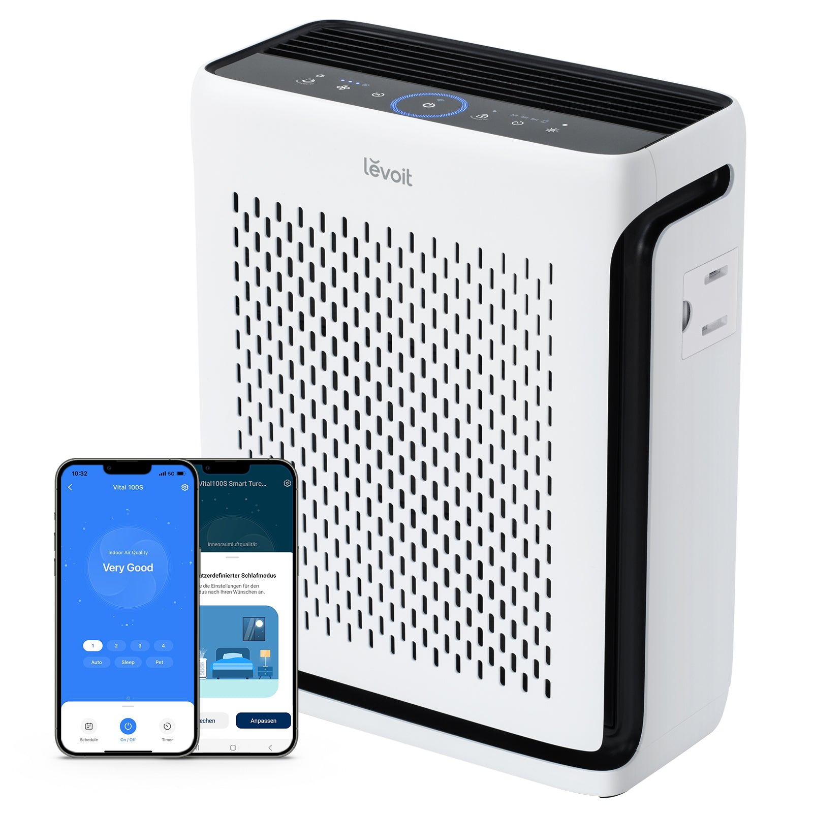 Levoit Vital 100S Καθαριστής αέρα με Wi-Fi