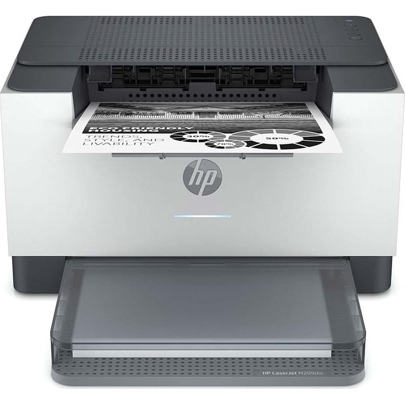 HP LaserJet M209dw Ασπρόμαυρος Εκτυπωτής A4 Laser με WiFi, Ethernet (6GW62F)