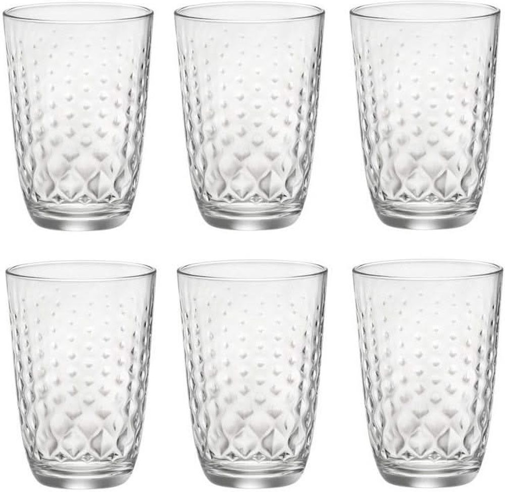 Σετ Ποτήρια Νερού Bormioli Rocco Glit 395ml (6τμχ)