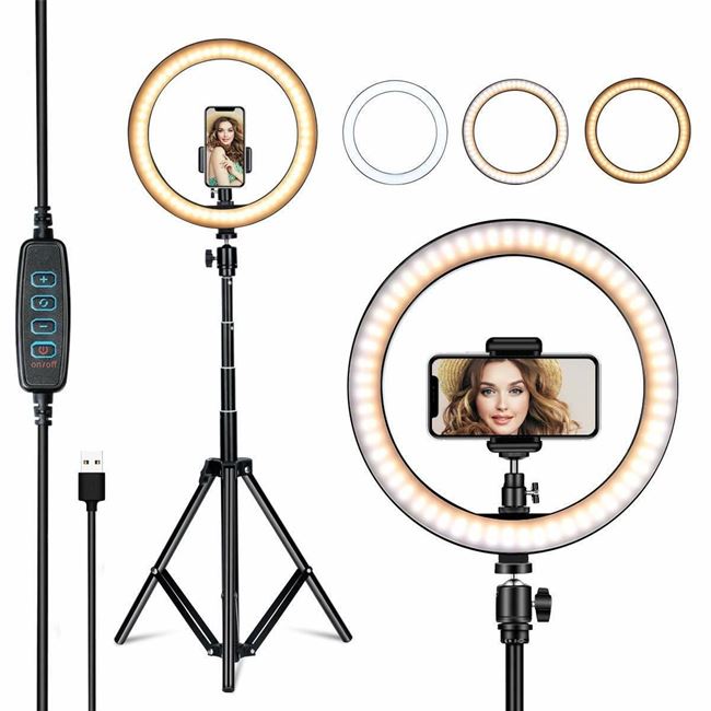 Ring Light 30 cm με τρίποδο και dimmer 105141